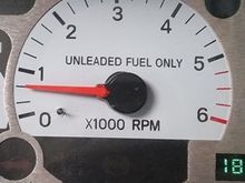 Idle 1 week after changing the IAC.