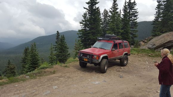 A ride in the Rockies
