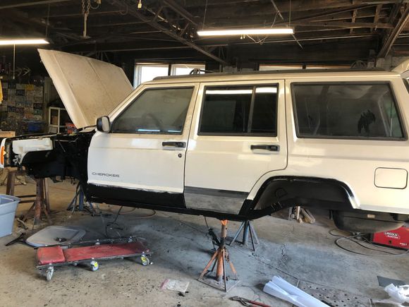 I was surprised at how easy it was to put this door back on. I thought for sure I would be cursing at it, but it only took me about 5 minutes. 