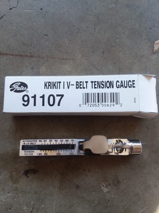 Gates Krikit belt tension gauge !