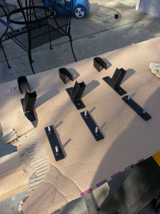 intergraded roof rack mounting brackets