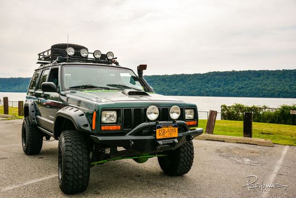 First time I take the Jeep out.