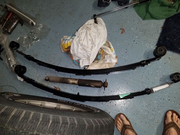 Rough Country leaf springs for 3" lift.