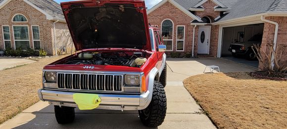 Under hood view.