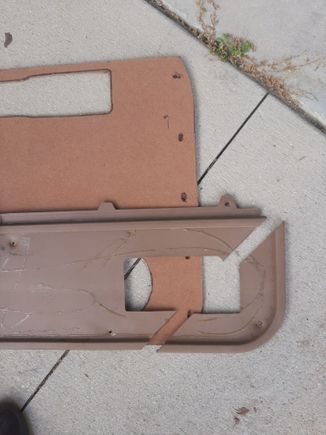 I cut the Bronco lower trim at a 45° to preserve the corner. I'm not sure if this is the best way to do it but it seemed to work out fine so far.