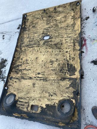 The headliner was coming apart due to water leaks