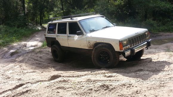 Cut up the fenders and got some 31s