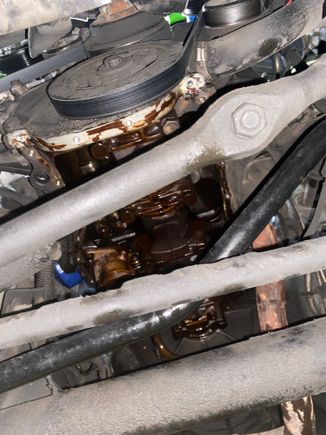 Checked bearings for wear and replaced oil pump. 