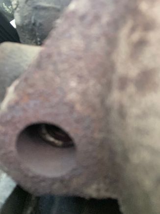 Broken exhaust bolts