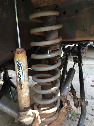 This exhaust mount is pretty rusted, and has a little play in it.