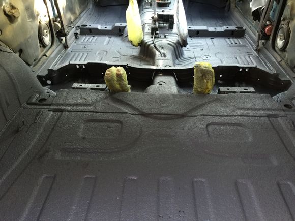 Laid down two coats of the sound control going to let it set up and hit it again next weekend 

On the side note does anybody have access to vehicle info with vin number I'm trying to get a ecm and need to see if somebody could look it up with my vin