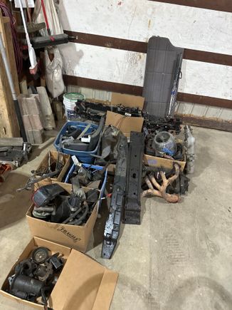 I’d like this to go to an XJr.  It’s all 1998.  I’ve owned 3 or 4.

All parts stripped with care.  

I’m retiring and moving, cleaning out my barn.

Imlay city Michigan.  

Probably a truck/trailer full.

And there are also 2 blown engines, and 2 trans with Tcases that still work.  Different sizes.

Free to a Forum member.  (Look at how long I’ve been involved on my Identity as BillyBoy.)

Take it plz.  It breaks my heart to see it dumped. 

PM me for an address.