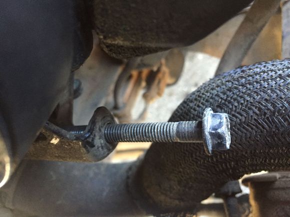 Bottom adjustment bolt