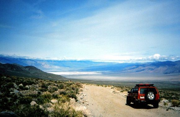 Entering Saline Valley