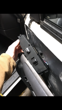 I replaced these switches on both sides trying to fix the power lock problem, but they didn't work until after I got my Jeep back from the shop the second time.