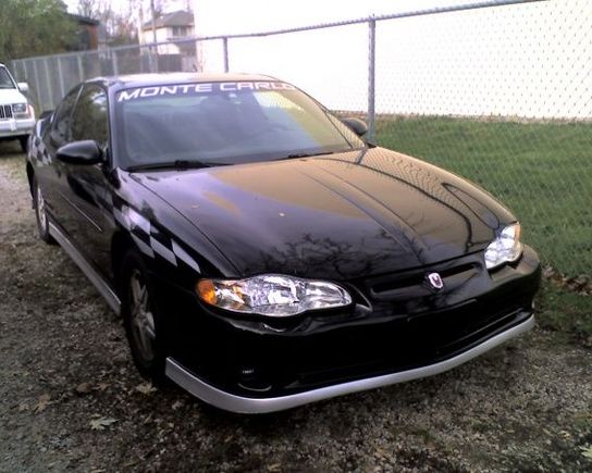 My baby. 2001 Monte SS Pace Car. "Blackie II"
(My '87 Cutlass was Blackie I)