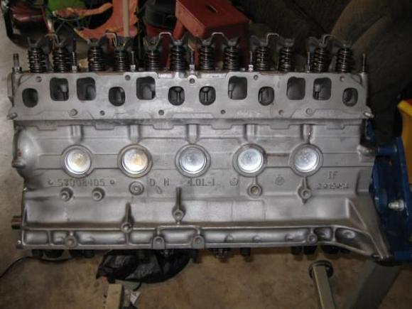 Just a side view of the new motor