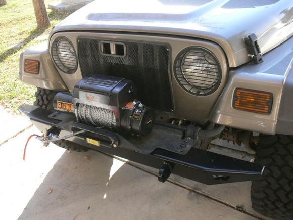 Install of my 1200 lb mile marker winch