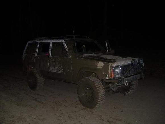 after rippin a 4runner on 38's out of a mud hole