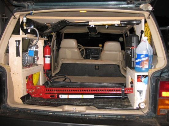 I can use my jeep to haul stuff now.  Room for coolers and gear for wheeling.
