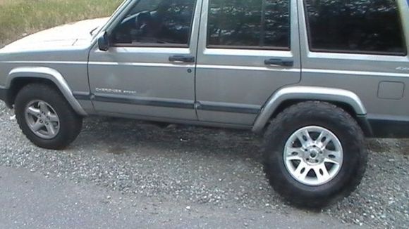 New Tires And Rims!!! :)

Nokian Vatiiva MT - LT31x10.5R15 - Weight 40lb, Diameter 30.5, Overall width 10.5, Tread depth 20

Core Racing Explorer Rims - 15x8, 5 on 114.3mm, Offset -19, Silver.
