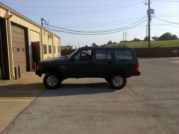 My 94 After the 3 inch lift still running stock size tires.