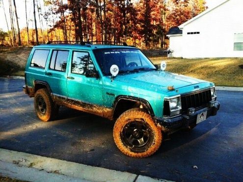 just a little wheelin. mounted the hellas on the windshield