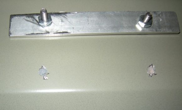 Inside the marine antenna mount