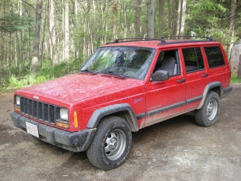 My '97 Cherokee before mods.