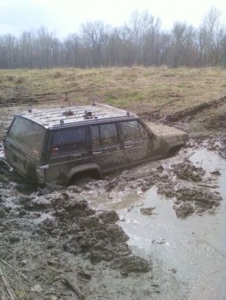 33" tires are completly covered i thought the front broke off