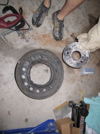 this is what i used to connect the tire that and a axle studs from auto zone