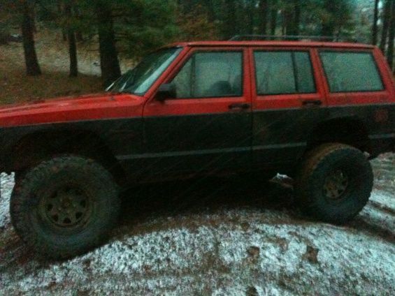 Jeep 1. snow.