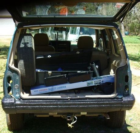 Chief Rear bumper after Herculiner applied