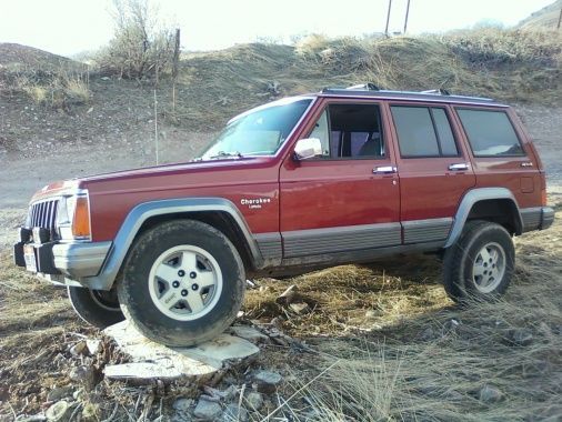 testing the flex on the 'ol cherokee