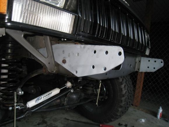 both brackets installed