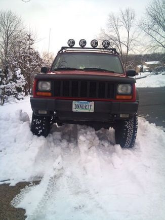 Snow is by far my favorite off road condition.