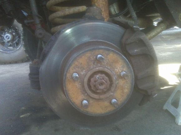 this is what happened after doing 50mph then the wheel comes off.