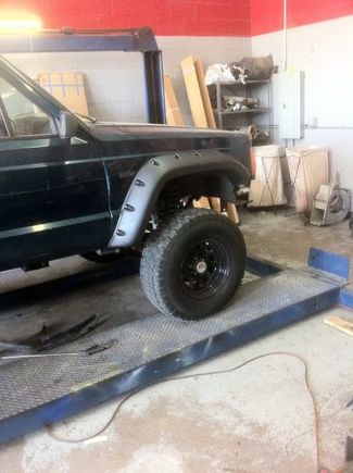 xj front lift