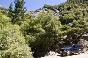 Sierra Buttes Area with lot of old mining towns
