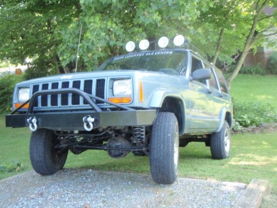 My jeep with the new 3in rough country