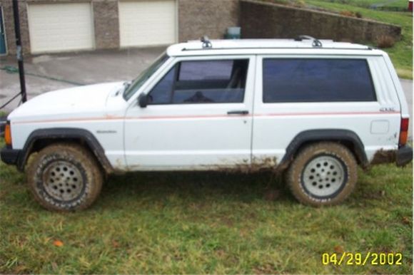 about a week after I got it (the first time i got it in the mud)