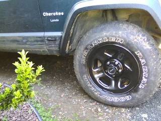 newly painted rims