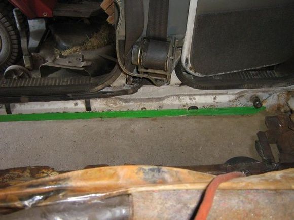 Inside too. This is passenger side