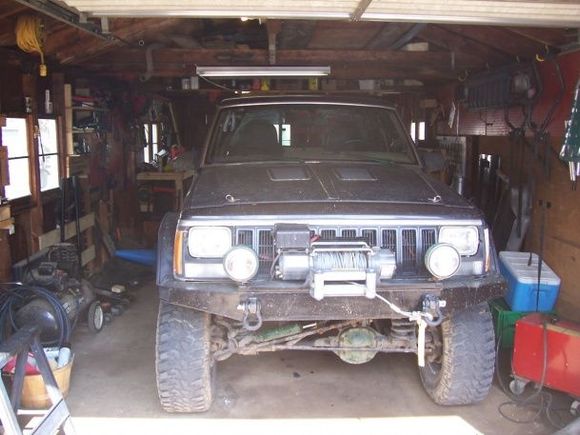 just before tear down