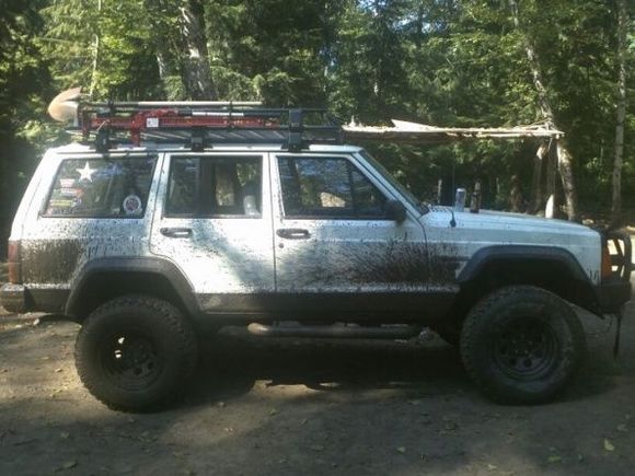 It always looks better dirty and in the woods