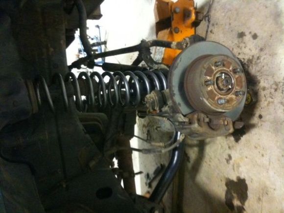 Got the new srpings in.