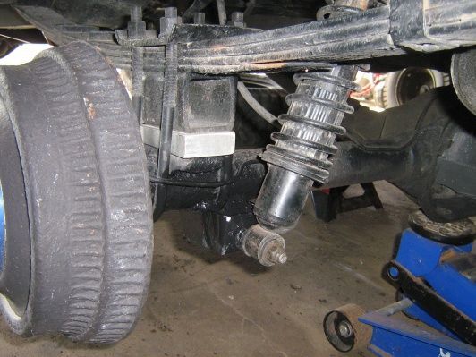 That Monroe Sensitrac with Load Assist spring fits like a glove