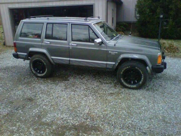 painted wheels black
