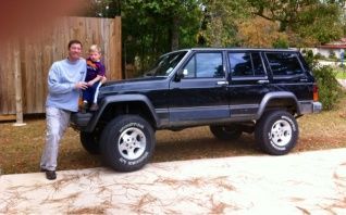 My dad and my son.