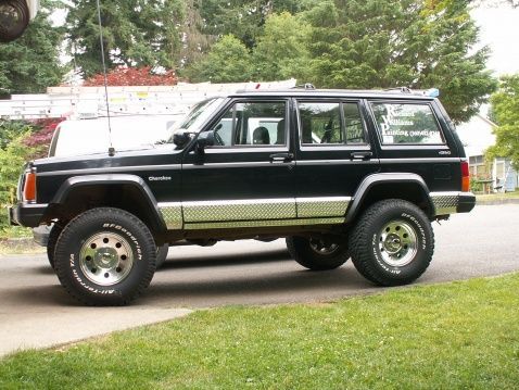 After lift and wheels &amp; tires, armor spot lights